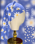 BANDANA MARGARITAS AZUL