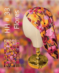 BANDANA FLORES AL ÓLEO