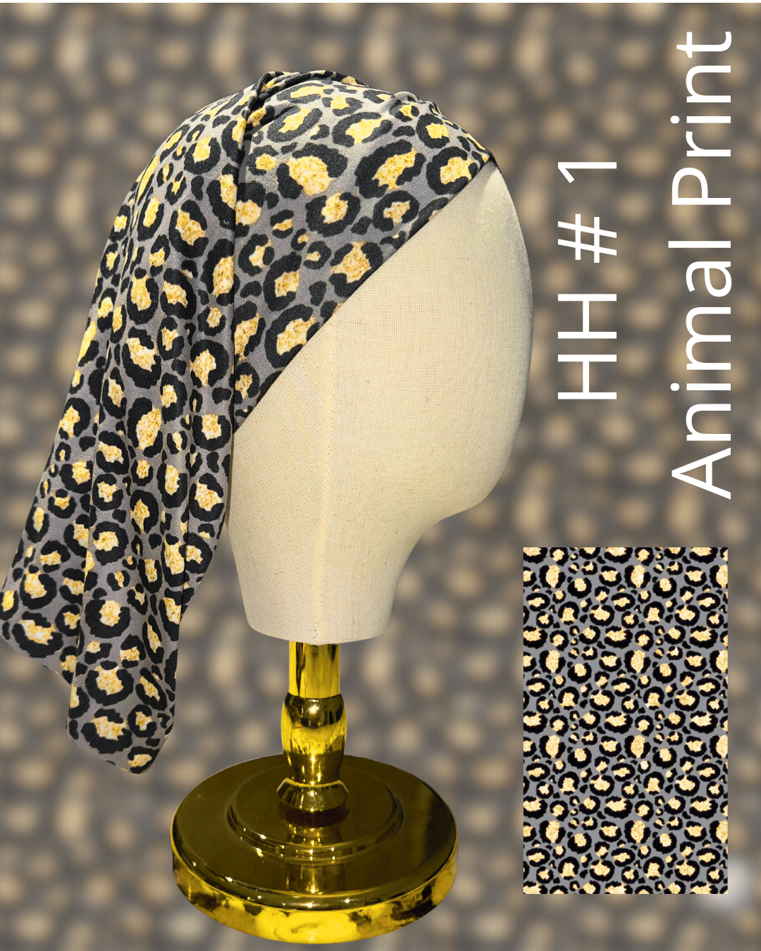 BANDANA GOLDEN LEOPARD