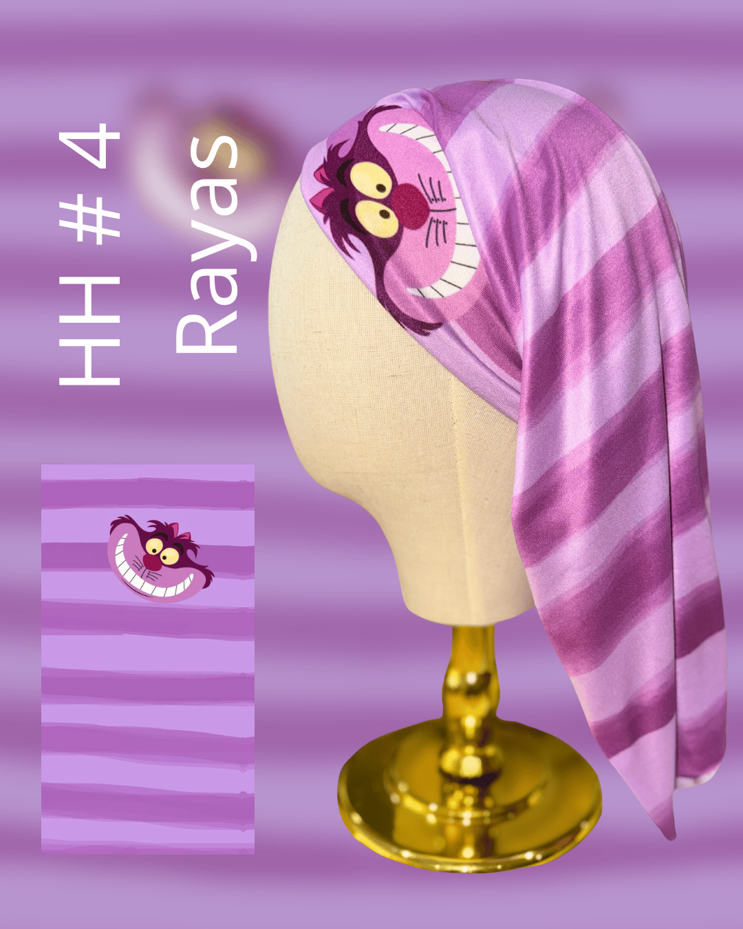 BANDANA CHESHIRE VIOLETA