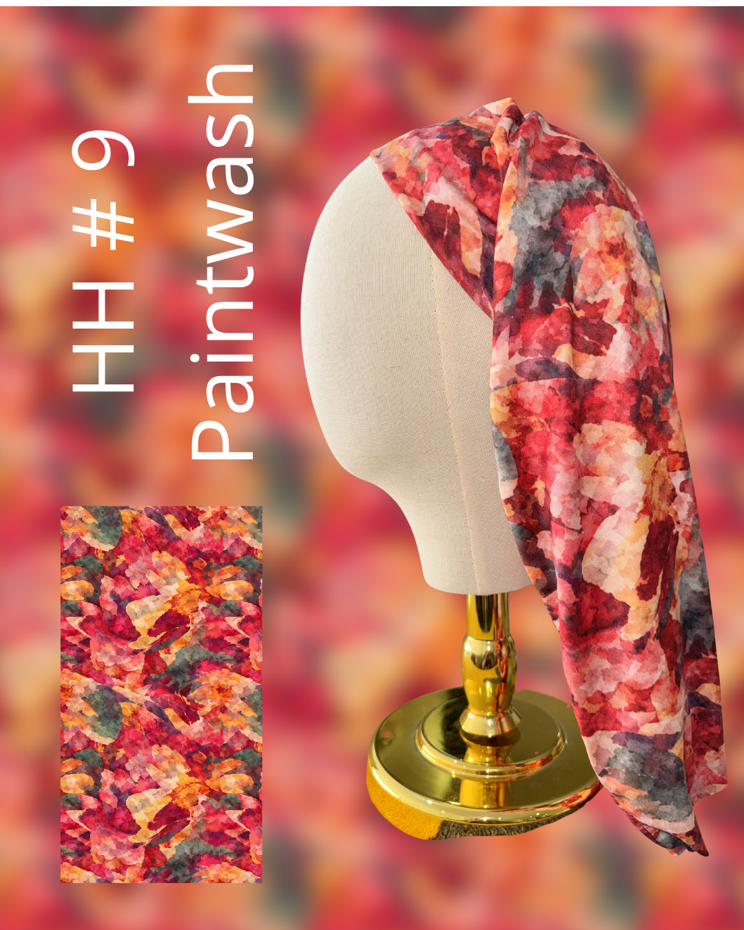 BANDANA PEACHY PAINTWASH