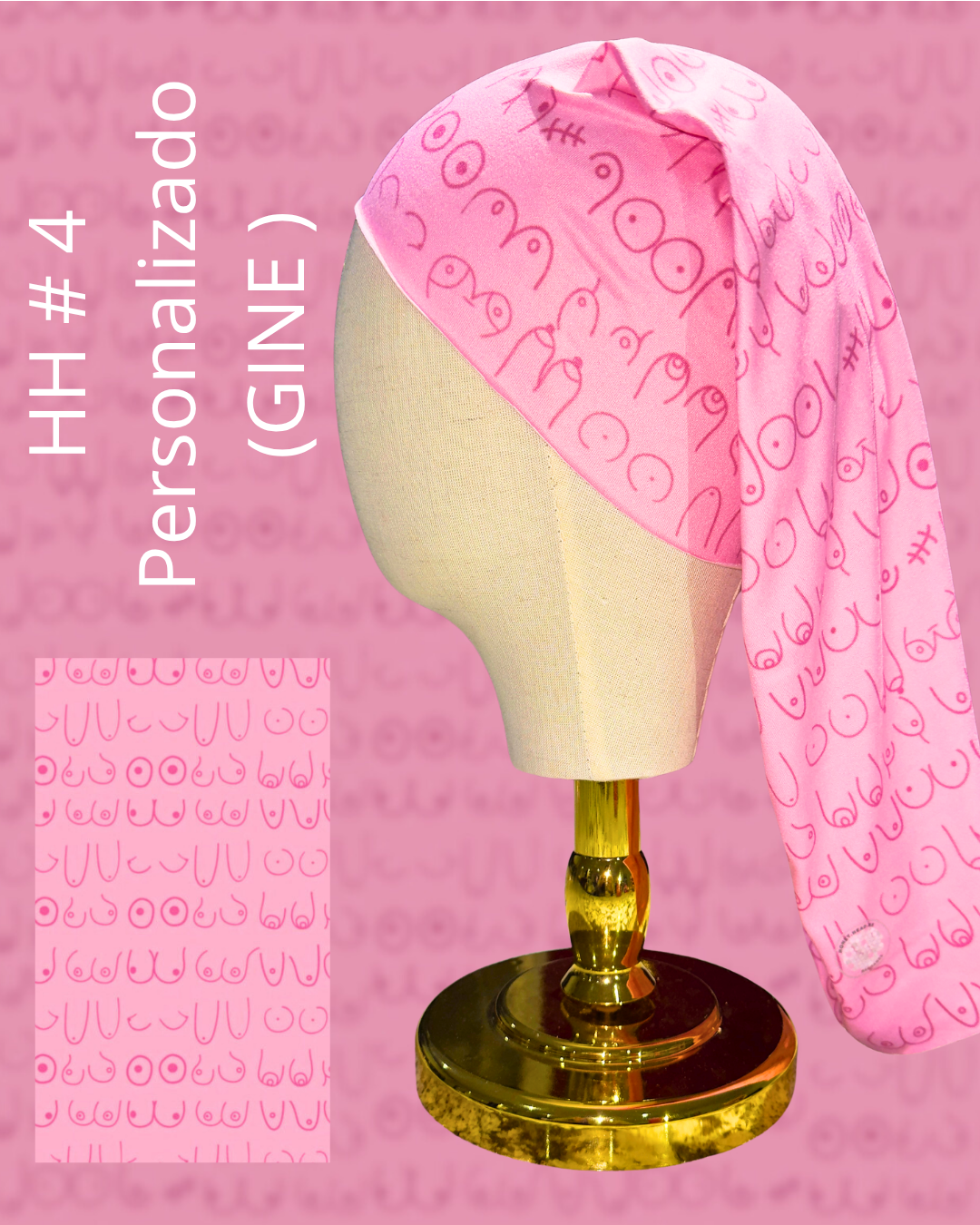 BANDANA PINK SILHOUETTE