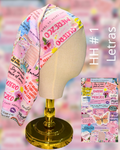 BANDANA PINK LETTER