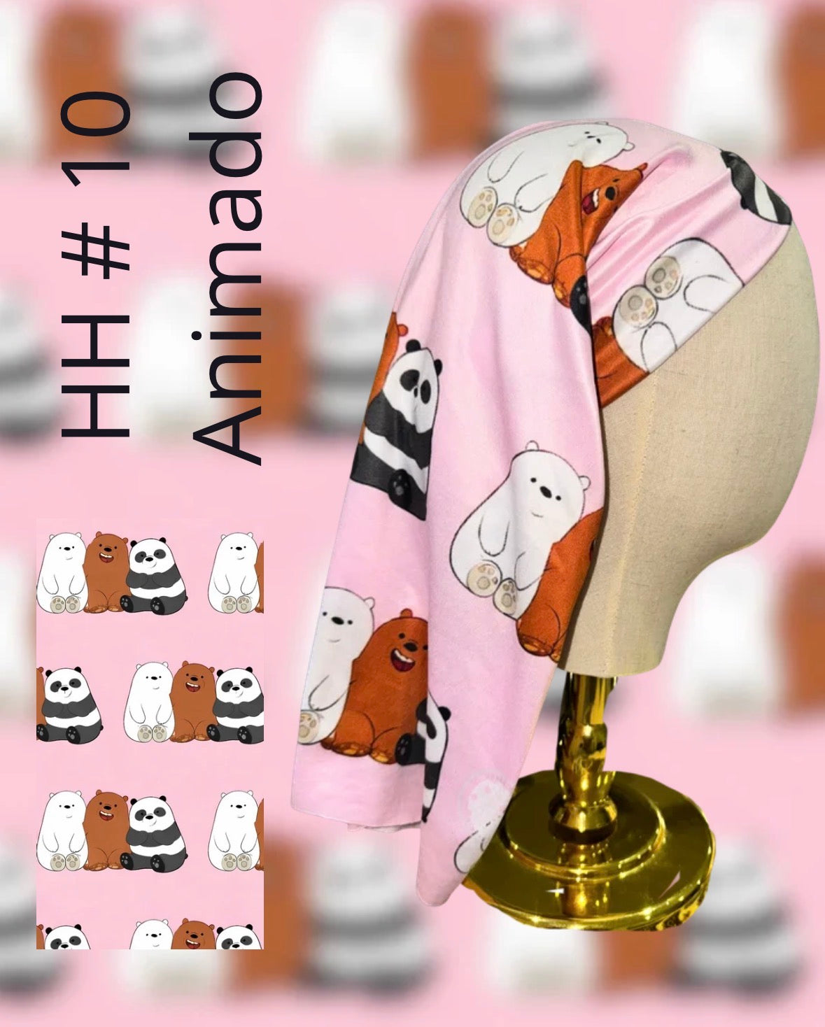 BANDANA ESCANDALOSOS ROSA
