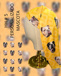 BANDANA PERSONALIZADA MASCOTA AMARILLA